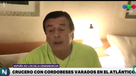 CORONAVIRUS: el desesperado pedido de ayuda de cordobeses atrapados en un crucero