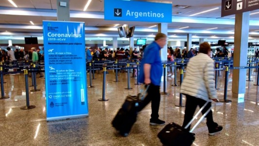 Coronavirus: el Gobierno incluyó a Chile y Brasil como zonas de riesgo