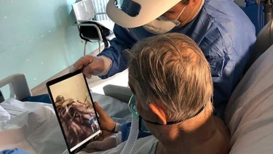 La iniciativa que conmueve a Italia: donan tablets a hospitales para que los pacientes se despidan de sus familias
