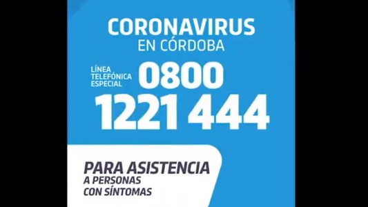 Recordalo o tomá nota: el teléfono oficial de la Provincia para coronavirus es 0800-1221-444