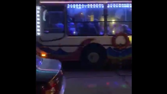 Mar del Plata: jubilados pasearon en el "trencito de la alegría"