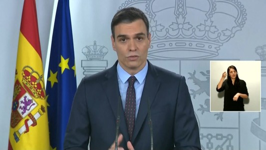 VIDEO: el presidente de España dice que se viene lo peor