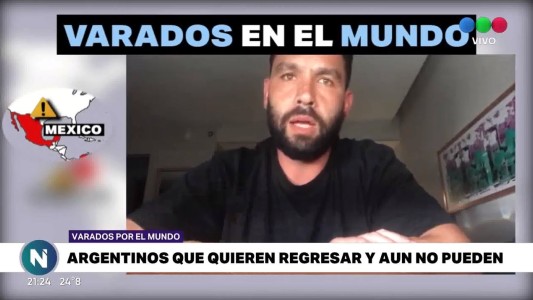 Argentinos varados por el mundo