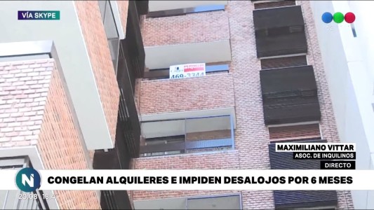 El Gobierno presentará un proyecto de ley para congelar alquileres y prohibir desalojos