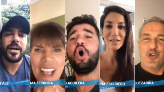 Famosos argentinos cantaron Imagine y los destrozaron en las redes