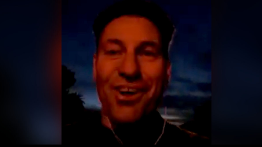 VIDEO: el rostro de la estupidez, violó la cuarentena, se filmó y lo detuvieron