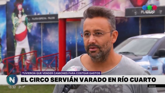 El circo varado en Río Cuarto
