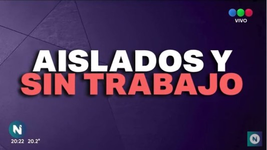 Más historias de cordobeses aislados y sin trabajo