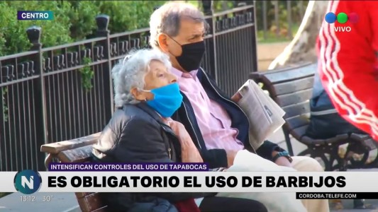 Ya rige el  uso obligatorio de barbijos en Córdoba