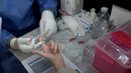 Así es el testeo rápido de Vigilancia Covid-19: el resultado a un periodista de Telefe Noticias