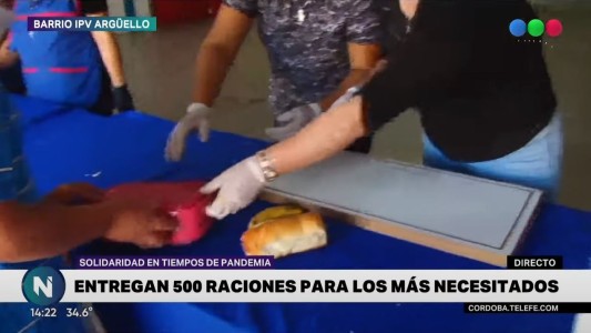 Vecinos de IPV Argüello solidarios