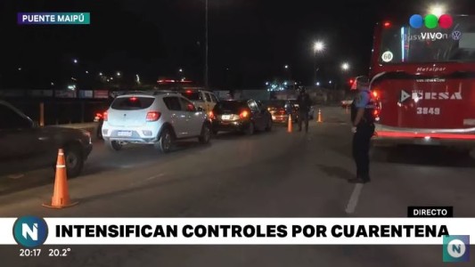 Se intensifican los controles por la cuarentena
