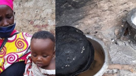 Desgarradora historia: simuló hervir piedras para que sus hijos creyeran que iban a comer