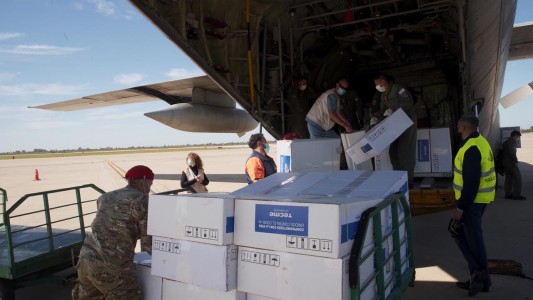 Llegaron a Córdoba insumos sanitarios y respiradores