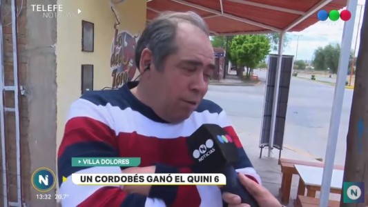 Murió el cordobés que ganó el Quini 6 y armó una fiesta para todo el pueblo