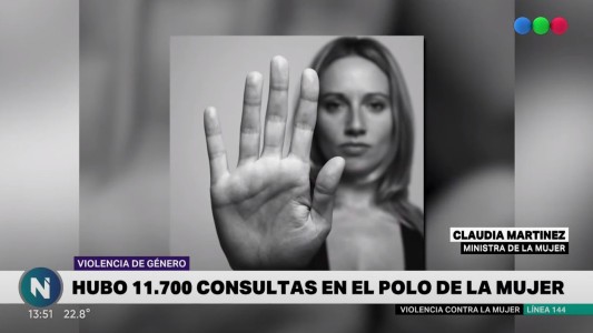 Violencia de género: Hubo 11.700 consultas en el polo de la mujer