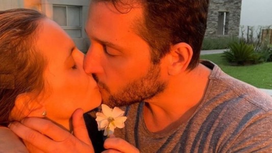 Germán Paoloski presentó a Mía, su bebita recién nacida