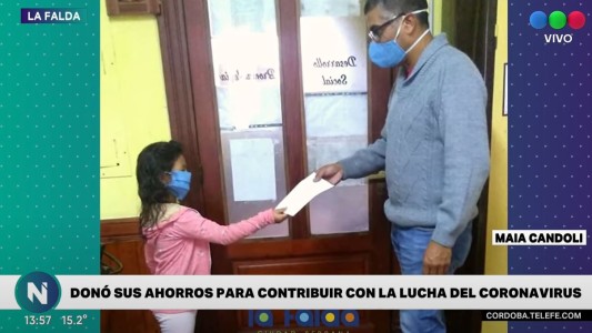 Tiene 7 años y donó el dinero del “Ratón Pérez” para la lucha contra el coronavirus