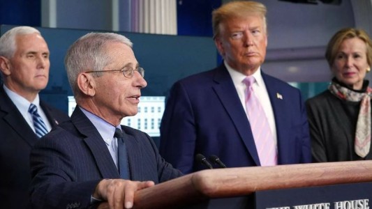 El epidemiólogo de la Casa Blanca, Anthony Fauci, entró en cuarentena por haber estado en contacto con un infectado de coronavirus