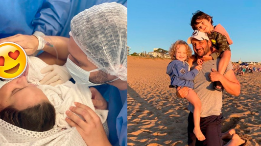 Germán Paoloski habló de la paternidad en tiempos de cuarentena