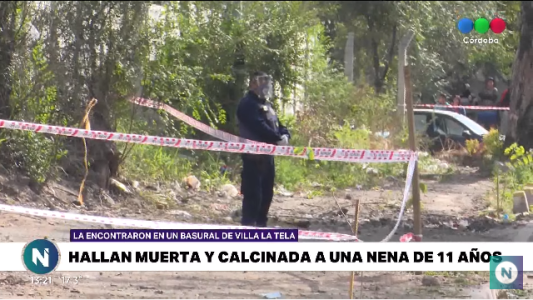 Investigan que pasó con la chica que apareció calcinada en un basural