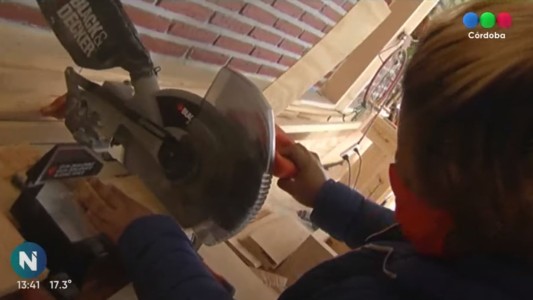 Salta: Con la plata del IFE puso su carpintería