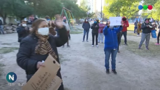 Feriantes del Parque Las Heras en pie de guerra