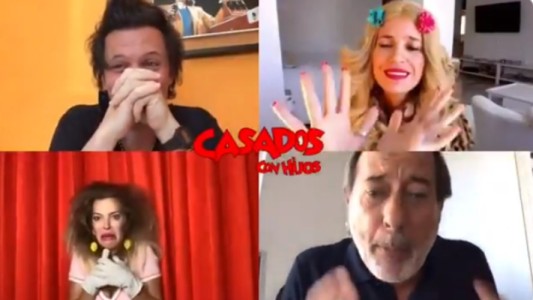 Imperdible: Paola, Coqui, Moni y Pepe en la mejor videollamada de cuarentena
