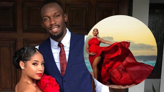 Usain Bolt y Kasi Benett dieron la bienvenida a su primera hija