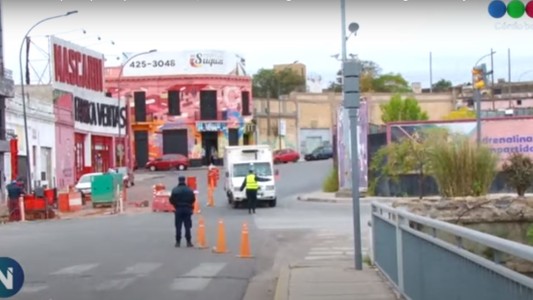 Se habilitó el paso por el puente Alvear sólo para taxis y remises