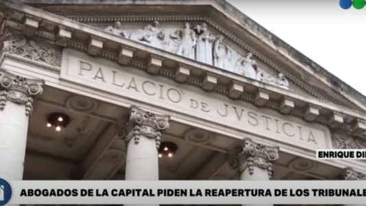 Dos meses de sin Tribunales, abogados quieren trabajar