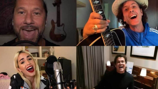 Así suena la nueva versión de Color Esperanza de cuarentena