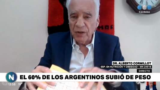 Alberto Cormillot: qué debemos hacer para no engordar en cuarentena