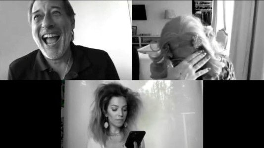 Detrás de escena: la videollamada fallida de Los Argento