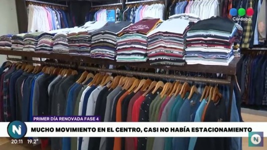 Se reactivó el comercio pero aún así hay poco movimiento en los locales