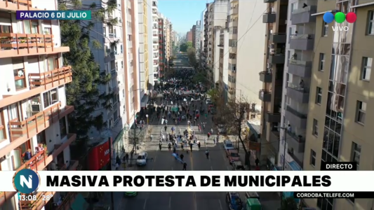 FOTOS: SUOEM y una masiva marcha en cuarentena, contra los recortes
