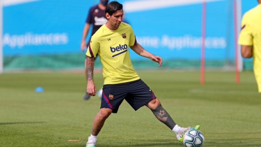 Messi, en duda para el reinicio de la liga española