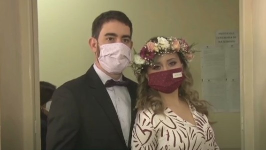 Jujuy: se realizó el primer casamiento con invitados y arroz virtual vía Zoom