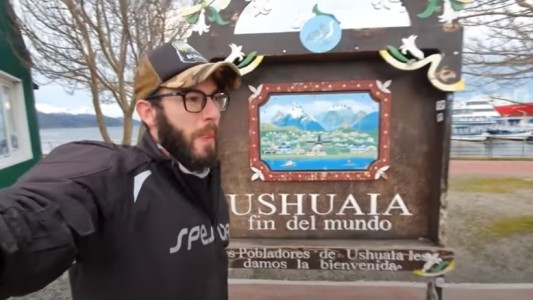 Tierra del Fuego denunció por violar la cuarentena a youtuber que hace crónicas de viajes
