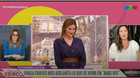 El anticipo de Paula Cháves: “Se viene una gran sorpresa en Bake Off”