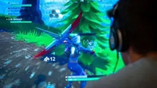 Un avatar del videojuego Fortnite sale al rescate de chicos maltratados