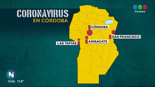 Primer caso de Covid-19 en Traslasierra, el infectado es un policía de Las Tapias