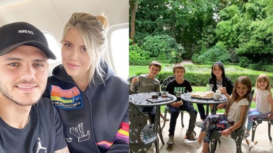 La casa de lujo de Wanda y Mauro Icardi en París