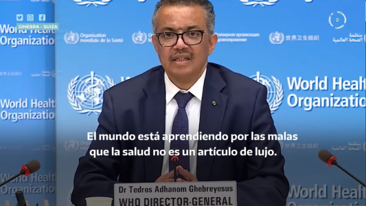 VIDEO: la OMS pide a los gobiernos no politizar la pandemia