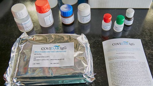 La producción del test serológico argentino para coronavirus llegó a los 100.000 ensayos