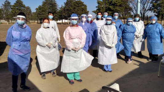 El COE dispuso un cordón sanitario en barrio Ciudad Mi Esperanza