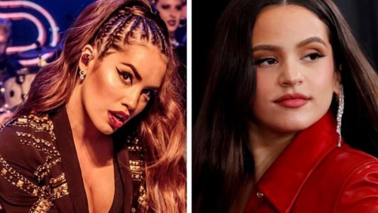 Rosalía halagó a Lali Espósito