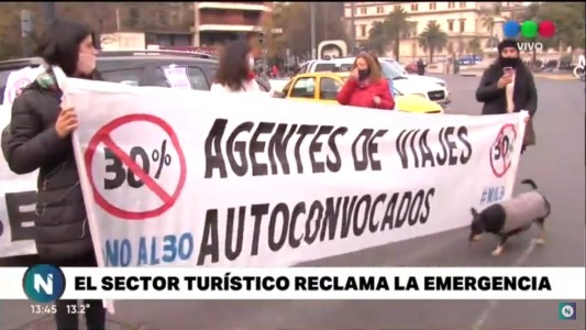 El turismo sigue reclamando por la emergencia del sector