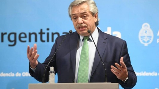 Alberto Fernández sobre la vuelta del fútbol: "El riesgo de contagio se puede dar en los entrenamientos"