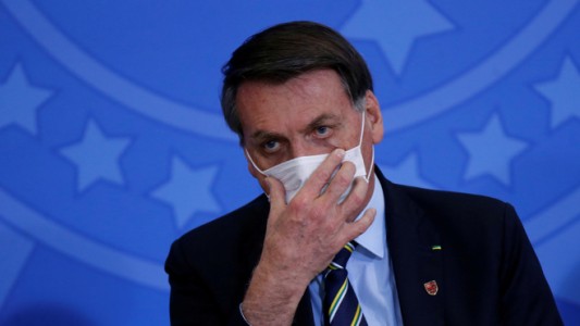 Jair Bolsonaro volvió a dar positivo de Covid-19